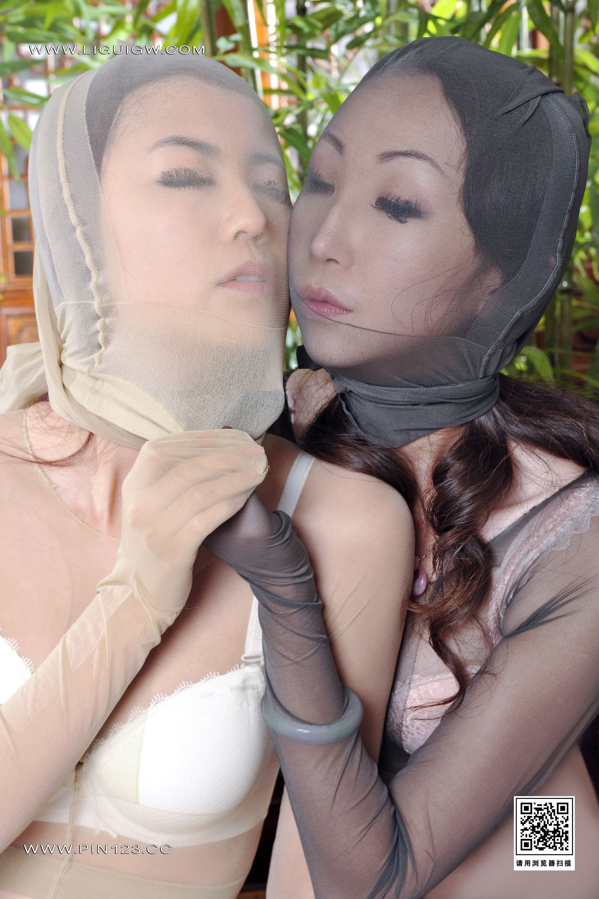 Ligui丽柜 2023.10.25 丽柜典藏 颜丝互动  可馨＆小唐